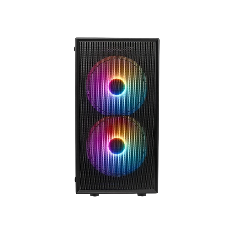 Компьютерный корпус XASTRA A305M TG 3FRGB Black (A305M-2FC14F-1FC12F)