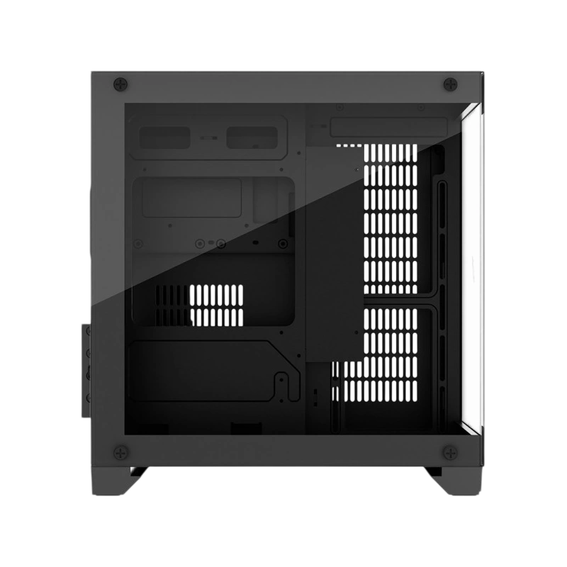 Компьютерный корпус 1STPLAYER MEGAVIEW MV5-T Black (MV5-TP-BK)