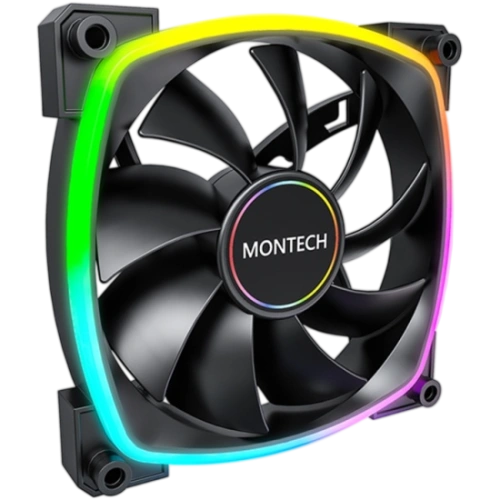 Вентилятор для корпуса Montech AX140 ARGB Black (AX140B) PWM