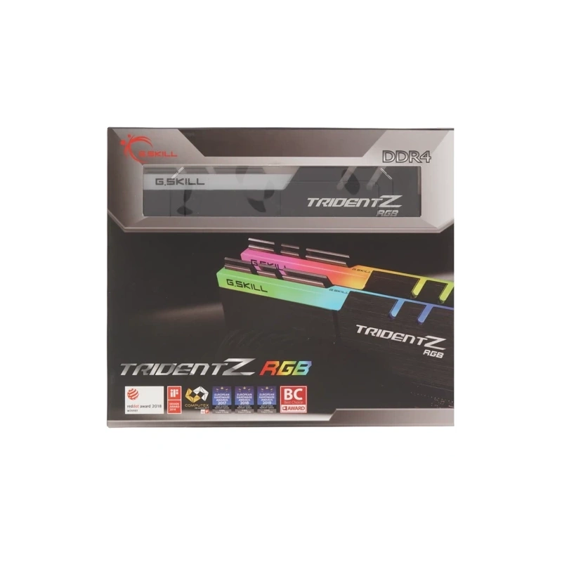 Оперативная память 32 Gb 3600 MHz G.Skill TRIDENT Z RGB (F4-3600C18D-32GTZR)