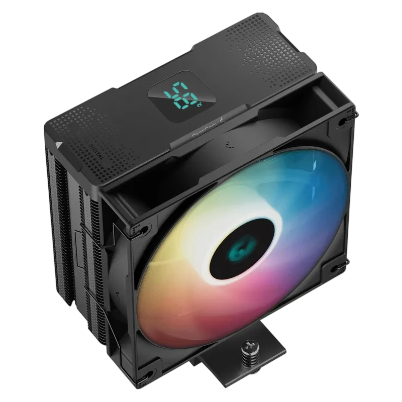 Кулер для процессора Deepcool AG400 DIGITAL BK ARGB Black