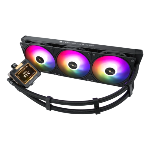 Система жидкостного охлаждения для процессора Thermalright Frozen Warframe 360 ARGB Black (TRFW360AB)