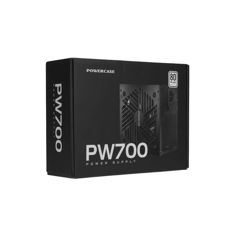 Блок питания Powercase 700W PW700 Black (PS-700W-DC)