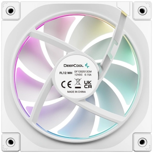 Вентилятор для корпуса Deepcool FL12 WH ARGB White