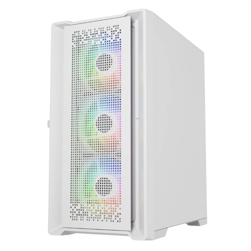 Компьютерный корпус Powercase ByteFlow Micro ARGB TG White (CAMBFW-A4)