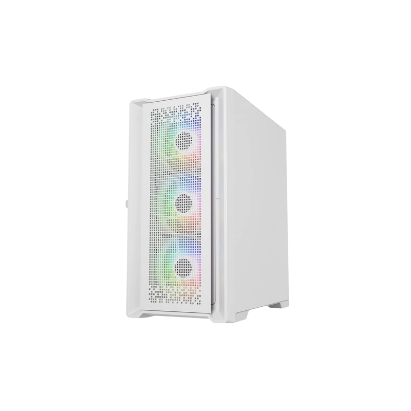 Компьютерный корпус Powercase ByteFlow Micro ARGB TG White (CAMBFW-A4)
