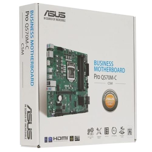 Материнская плата ASUS PRO Q570M-C/CSM (90MB1700-M0EAYC)