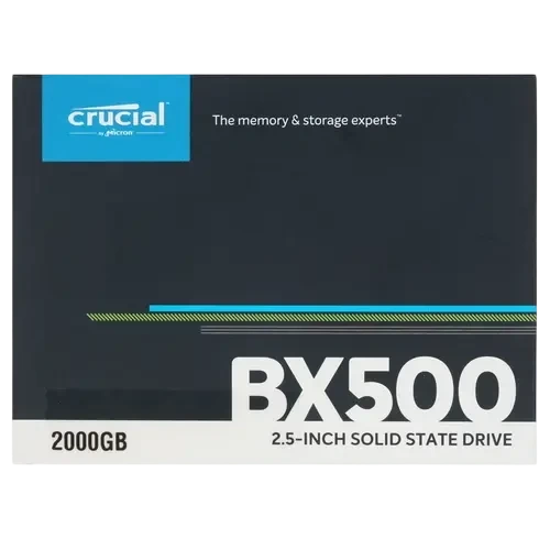 Твердотельный накопитель CRUCIAL 2000 Gb BX500 (CT2000BX500SSD1) BOX