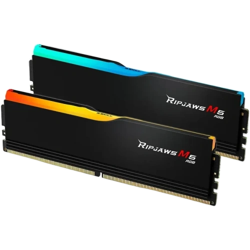 Оперативная память 64 Gb 6400 MHz G.Skill RIPJAWS M5 RGB Black (F5-6400J3239G32GX2-RM5RK)