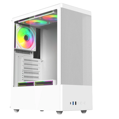 Компьютерный корпус ACD Citadel 108W TG White (AH-SI2G0W-00)