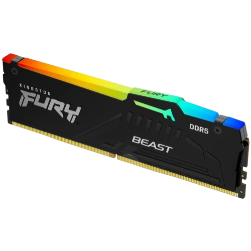 Оперативная память 32 Gb 6400 MHz Kingston FURY Beast RGB Black (KF564C32BBA-32)