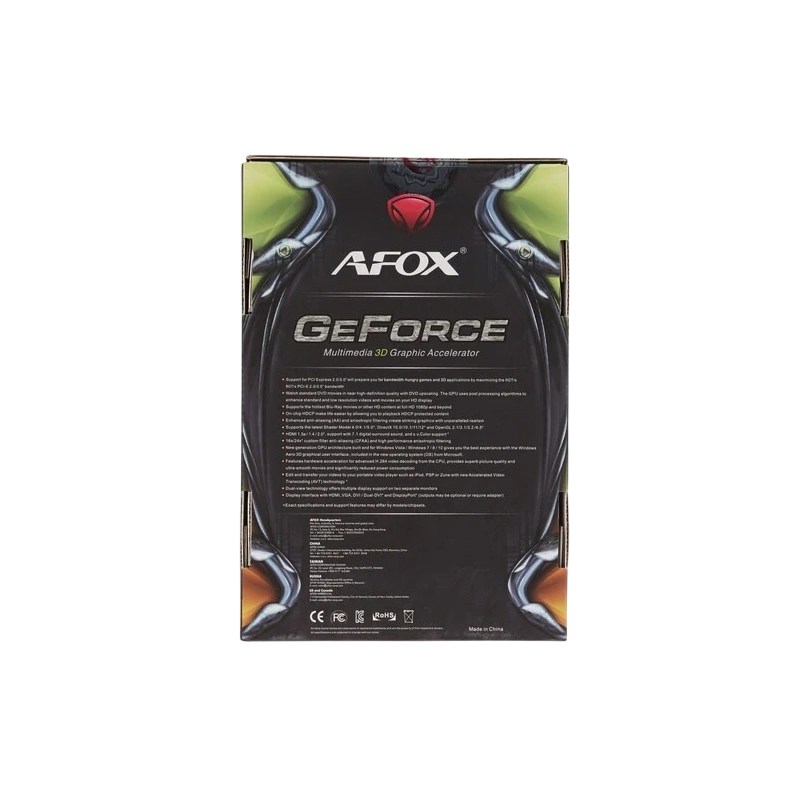Видеокарта AFox (AF710-2048D3L5) GeForce GT 710 2 GB