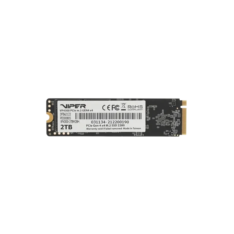 Твердотельный накопитель Patriot 2000 Gb VIPER (VP4300-2TBM28H) BOX