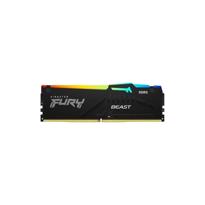 Оперативная память 32 Gb 6400 MHz Kingston FURY Beast RGB Black (KF564C32BBEA-32)