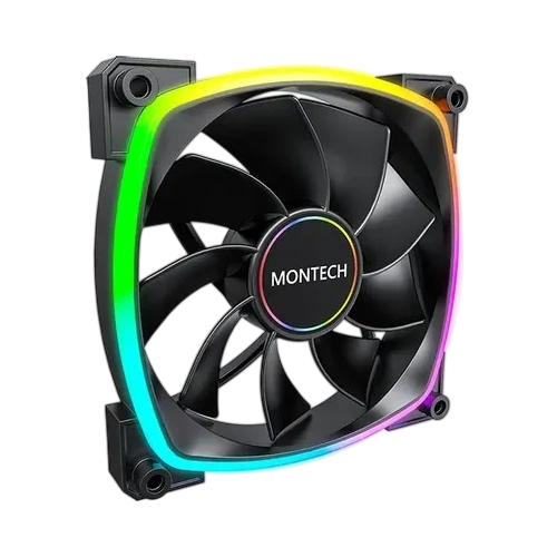 Вентилятор для корпуса Montech RX140 Reverse ARGB Black (RX140B) PWM