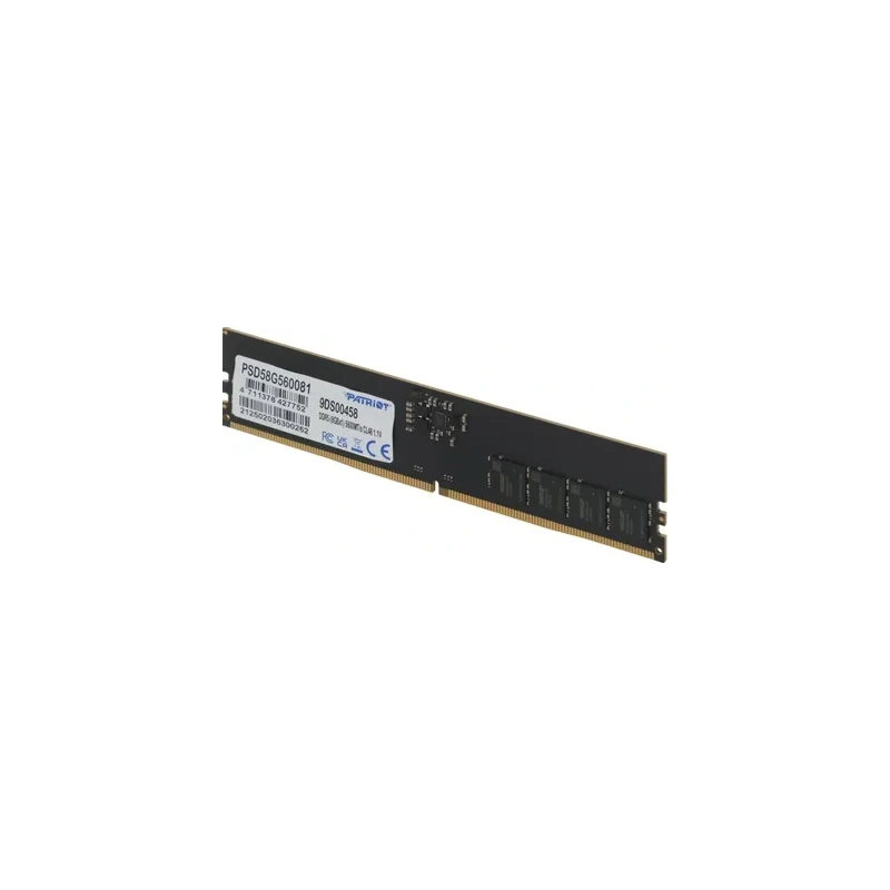 Оперативная память 8 Gb 5600 MHz PATRIOT SIGNATURE (PSD58G560081)