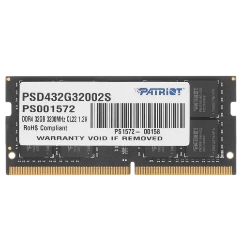 Оперативная память 32 Gb 3200 MHz PATRIOT SL (PSD432G32002S)