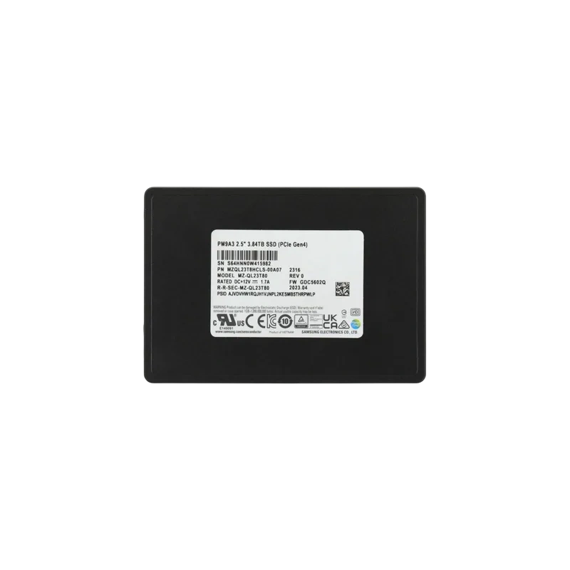 Твердотельный накопитель Samsung 3840 Gb ENTERPRISE (MZQL23T8HCLS-00A07)