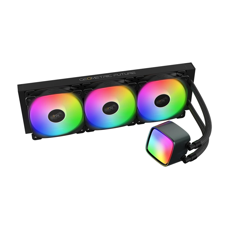 Система жидкостного охлаждения для процессора Geometric Future Eskimo Pro 360 ARGB Black (1C251B1361000)