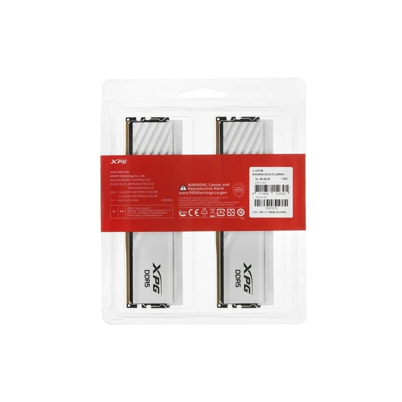 Оперативная память 32 Gb 6000 MHz ADATA XPG LANCER Blade RGB White (AX5U6000C3616G-DTLABRWH)