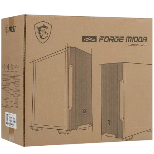 Компьютерный корпус MSI MAG FORGE M100A RGB (306-7G20A28-HH9) документация