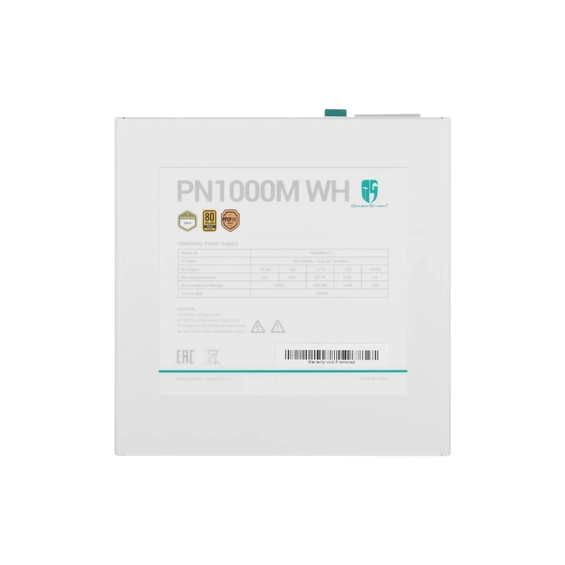 Блок питания Deepcool 1000W GAMERSTORM PN1000M WH 16 Pin (PCIe 5.0 Connector Cable Details)