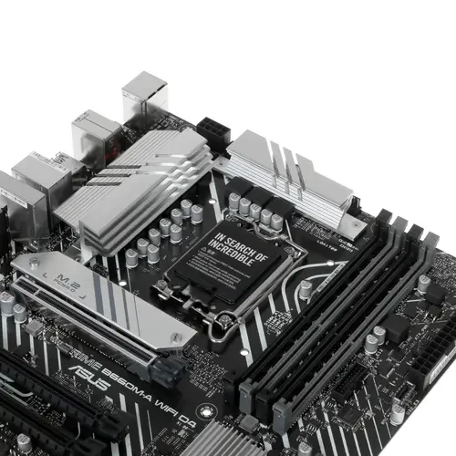 Материнская плата ASUS PRIME B760M-A WIFI D4 (90MB1CX0-M1EAY0) 2 x кабель SATA, антенна Wi-Fi, документация, задняя планка
