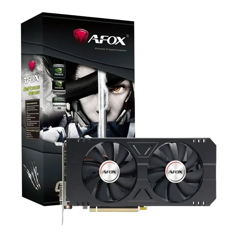 Видеокарта AFox (AF2060-6144D6H2-V2) GeForce RTX 2060 6GB