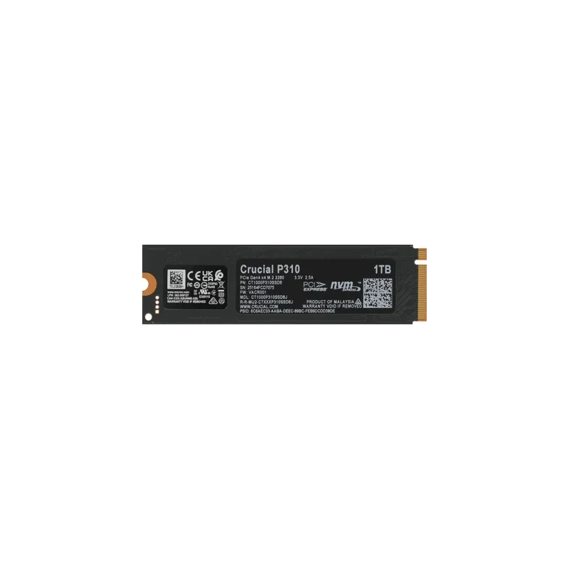 Твердотельный накопитель CRUCIAL 1000 Gb P310 (CT1000P310SSD8)