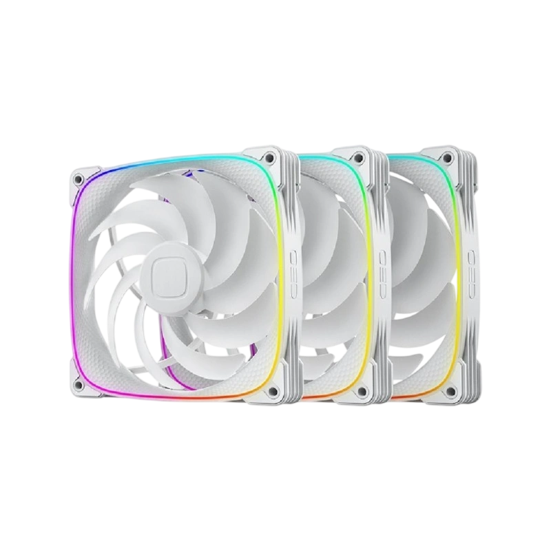 Комплект вентиляторов для корпуса Geometric Future Squama 2503W-14 ARGB White (1F2503W314000)