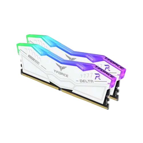 Оперативная память 32 Gb 7200 MHz Team Group T-FORCE DELTA RGB White (FF4D532G7200HC34ADC01)