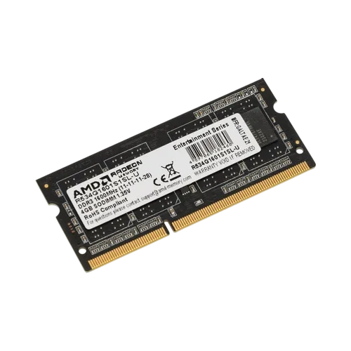 Оперативная память 4 Gb 1600 MHz AMD R5 ENTERTAINMENT SERIES Black (R534G1601S1SL-UO)