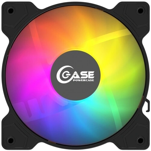 Вентилятор для корпуса Powercase (M2_6P) ARGB Black