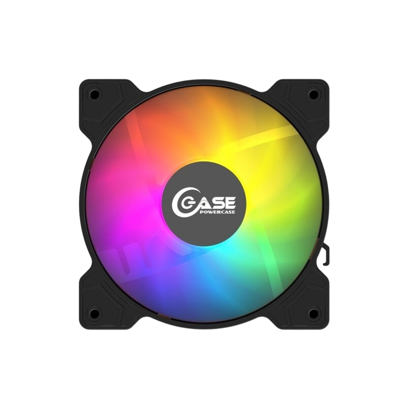 Вентилятор для корпуса Powercase (M2_6P) ARGB Black