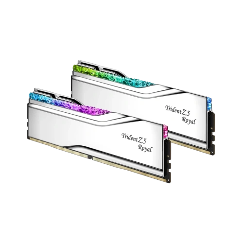 Оперативная память 32 Gb 6400 MHz G.Skill TRIDENT Z5 ROYAL RGB White (F5-6400J3039G16GX2-TR5S)