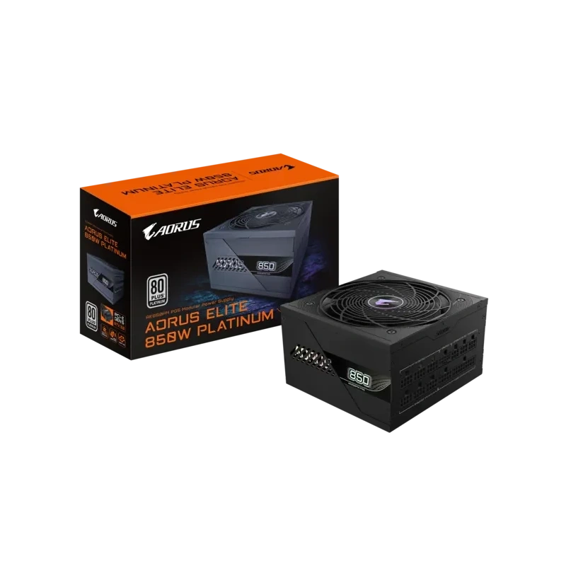 Блок питания Gigabyte 850W AE850PM (GP-AE850PM PG5) 16 Pin (PCIe 5.0 Connector Cable Details) документация, кабельные стяжки, комплект кабелей