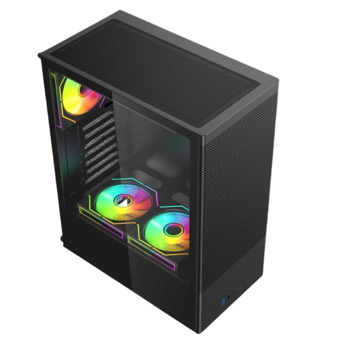 Компьютерный корпус ACD Citadel 108B TG Black (AH-SI2G0-000)