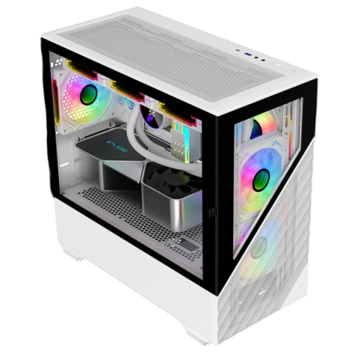 Компьютерный корпус 1STPLAYER DK D7 LED White (D7-WH-3F1-W) документация, набор крепежа