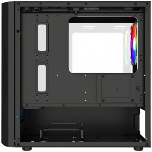 Компьютерный корпус Powercase Mistral Micro D3B ARGB V2 Black (CMMDB-A3-V2)