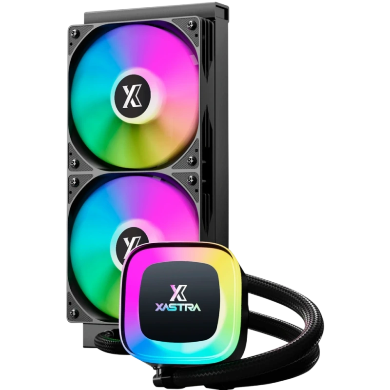 Система жидкостного охлаждения для процессора XASTRA LP240 ARGB BK Black (LP240-BKAFXX-GL)