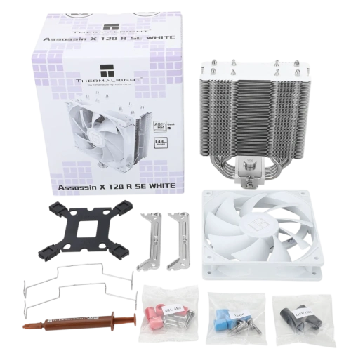 Кулер для процессора Thermalright Assassin X 120 R SE White (TRAX120RSEW)