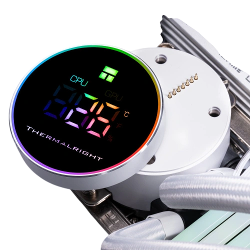 Система жидкостного охлаждения для процессора Thermalright Frozen Magic 360 Digital ARGB V2 White (TRFM360DAWV2)