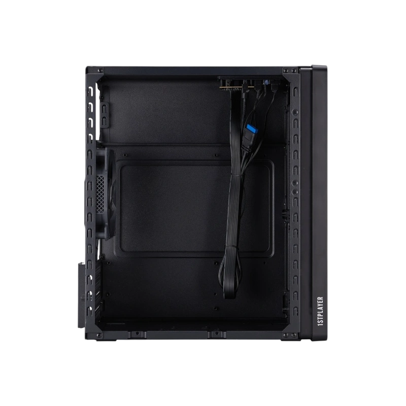 Компьютерный корпус 1STPLAYER WD1 Black (WD1-BK-3F)