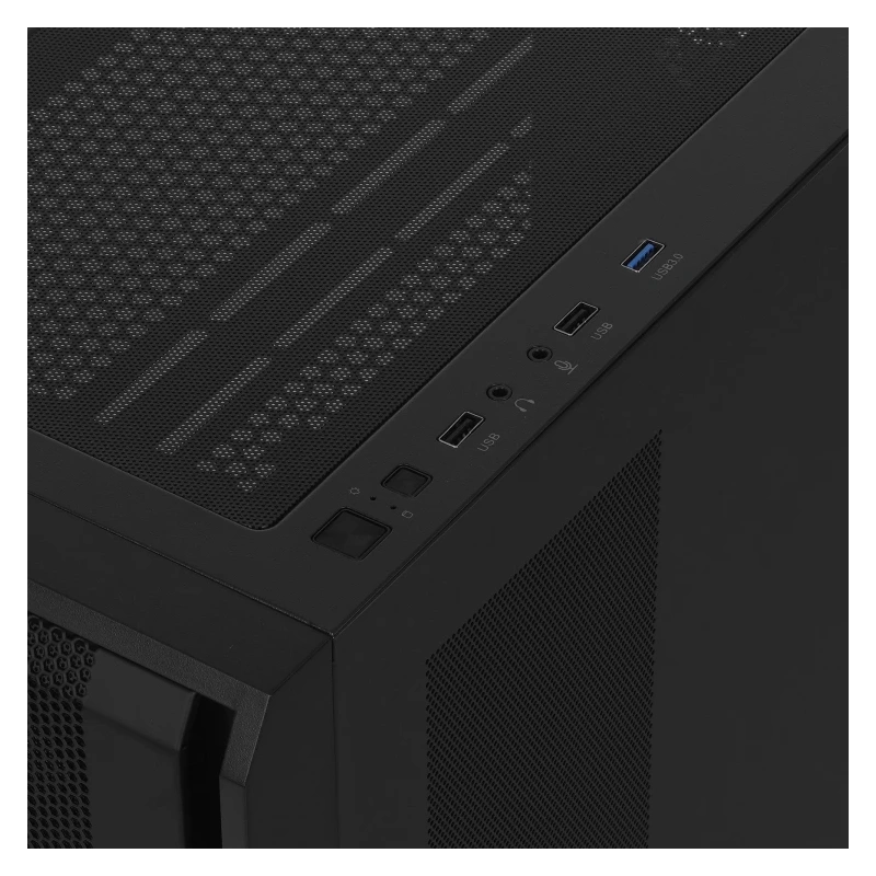 Компьютерный корпус XASTRA A500 4ARGB Black (A500-BK-FC120ARGB-4F-GL)