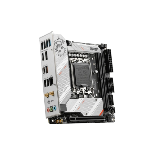 Материнская плата MSI MPG B760I EDGE WIFI антенна Wi-Fi, документация, кабель SATA, комплект наклеек, крепеж для разъема M.2, удлинитель для RGB
