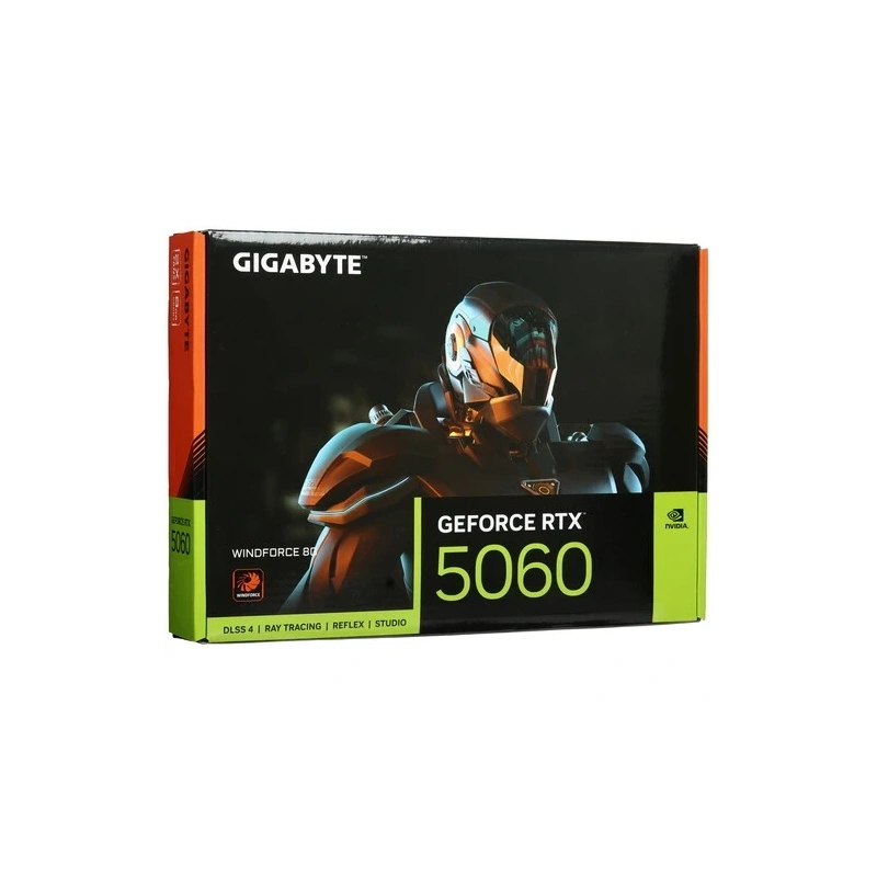 Видеокарта Gigabyte (GV-N5060WF2-8GD) GeForce RTX 5060 8GB WINDFORCE