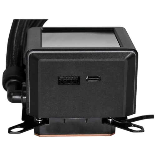 Система жидкостного охлаждения для процессора Lian Li GALAHAD II LCD 360 Black ARGB (GA2ALCD36B) (G89.GA2ALCD36B.R0) PWM