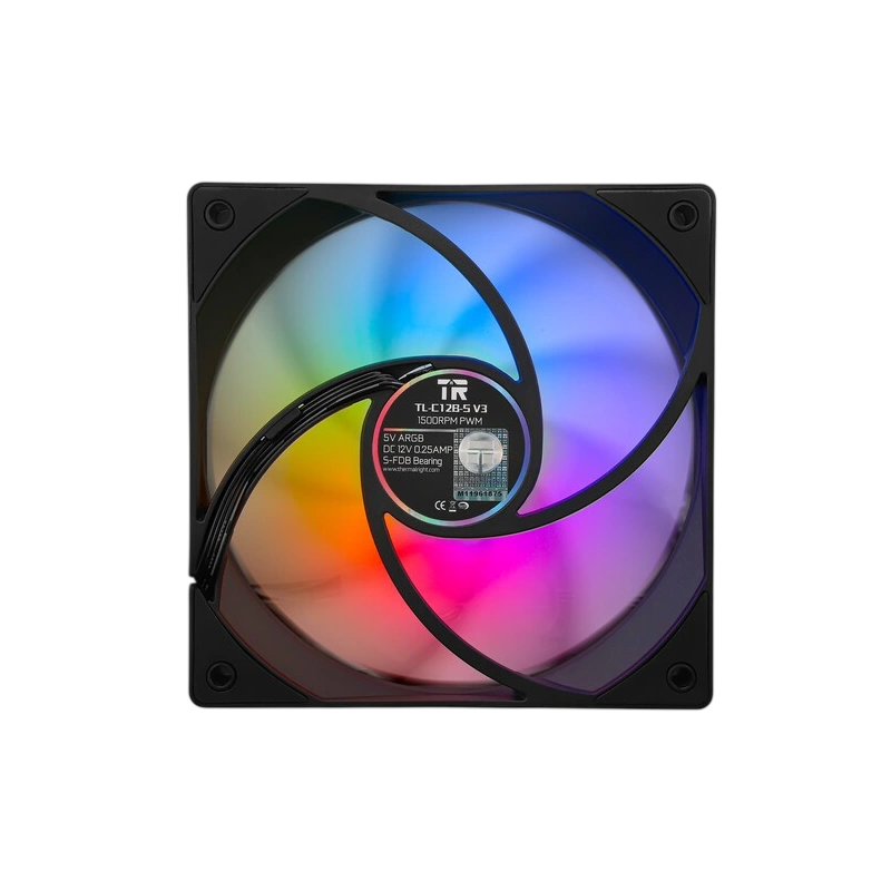 Вентилятор для корпуса Thermalright TL-C12B-S V3 ARGB (TRTLC12BSV3) документация, комплект крепежа