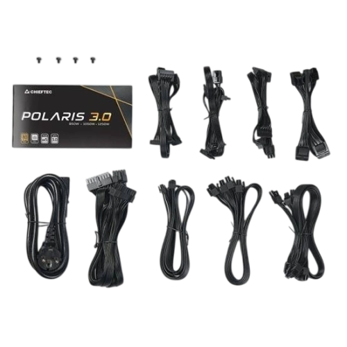 Блок питания Chieftec 1050W POLARIS 3.0 (PPS-1050FC-A3) (PCIe 5.0 Connector Cable Details)