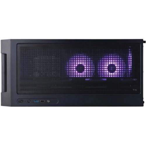 Компьютерный корпус 1STPLAYER AU6 ARGB Black (AU6-BK-2FA7-14-2FA7R-1FA7)